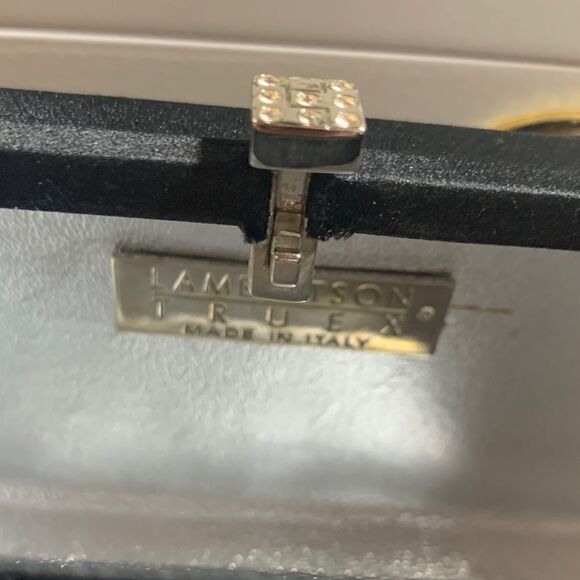 Lambertson Truex Black Satin Evening Bag - Picture 10 of 12